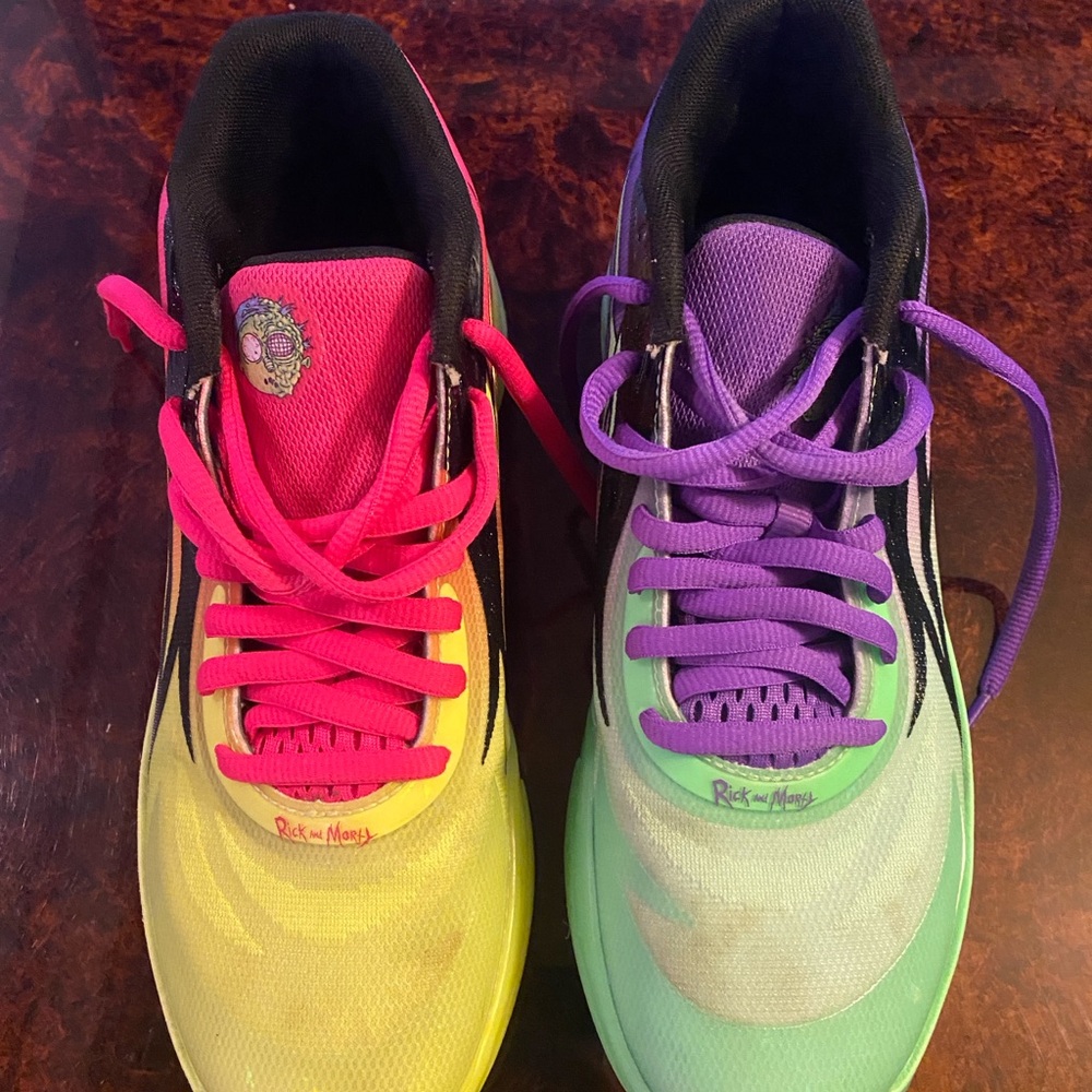 Puma LaMelo Ball MB.02 Rick & Morty Size 8